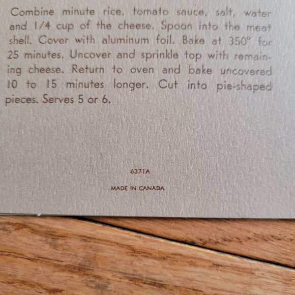 Vintage Recipe Greeting Cards Set of 6 Blank w/ 7 Envelopes - Boxed - Picture 6 of 12